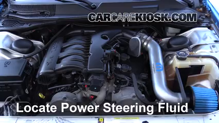 2009 Dodge Challenger SE 3.5L V6 Power Steering Fluid Add Fluid